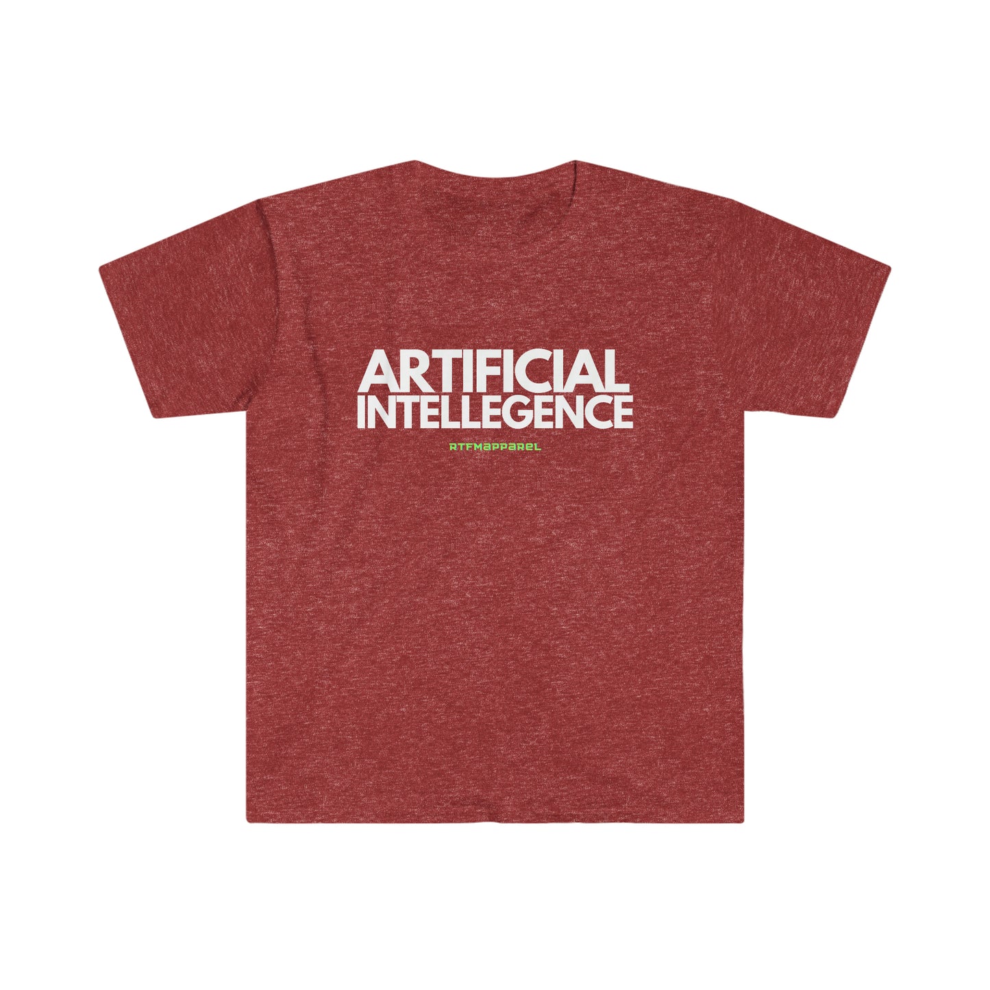 Artificial Intellegence , Funny, Sysadmin, Geek, Project Manager, Developer, Gift Unisex Softstyle T-Shirt