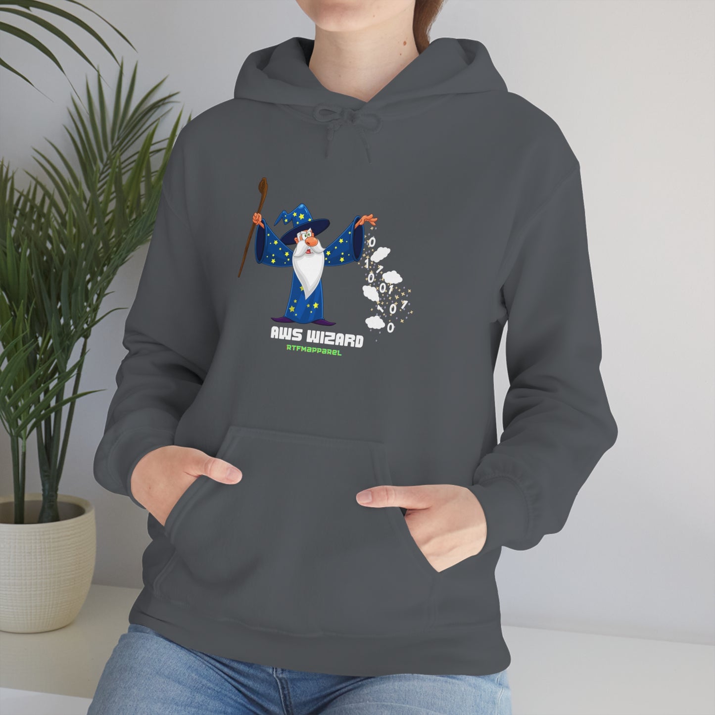 AWS Wizard -  Cloud, Sysadmin, Cloud Engineer, Architect, AWS Hoodie