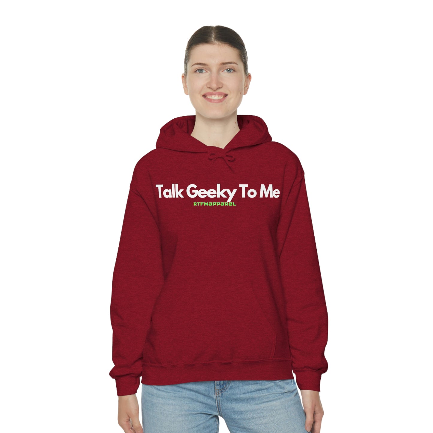 Talk Geeky to me, Funny, Sysadmin, Geek, Project Manager, Developer, Gift, Unisex Hooded Sweatshirt