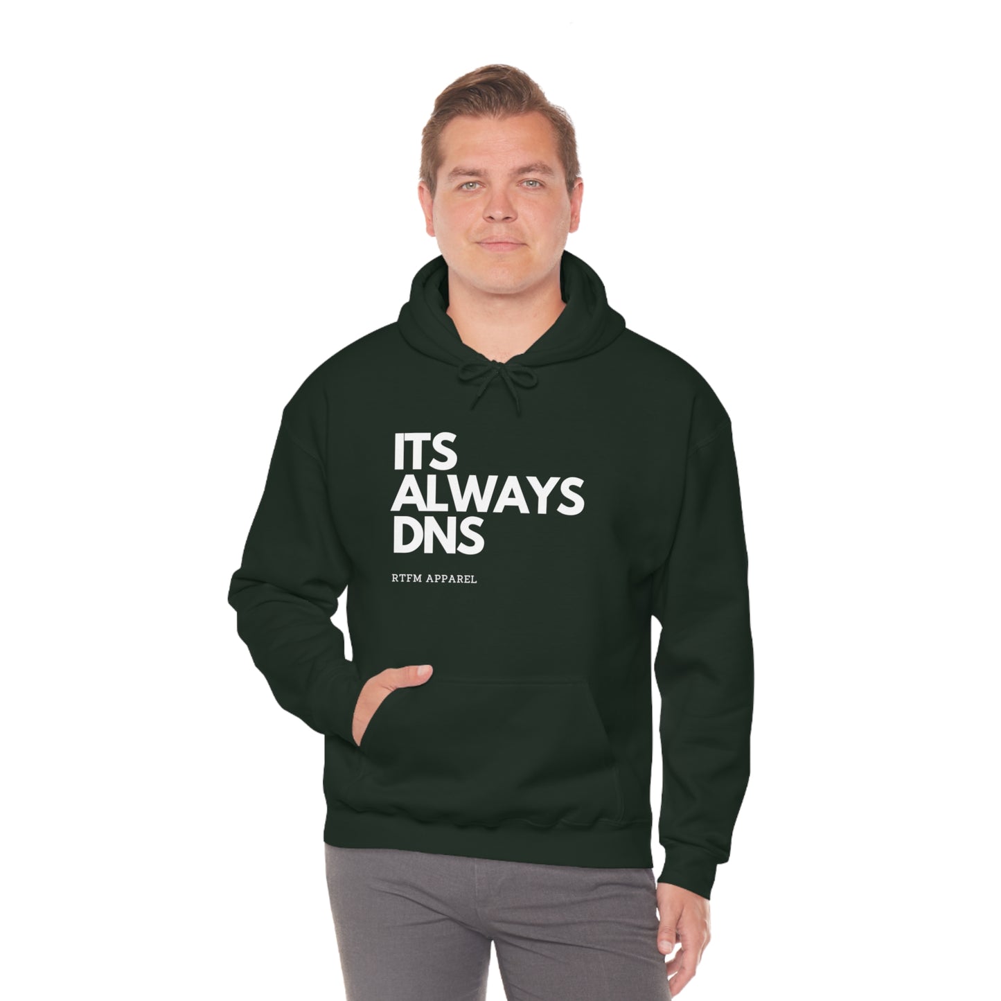 ITS ALWAYS DNS - Network Engineer, Cisco, Network, Wifi, Sysadmin, IT Support Hoodie