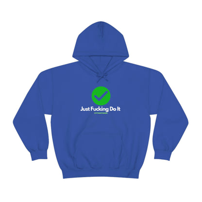 JFDI, Just do it, Funny, Sysadmin, Geek, Project Manager, Explicit, Developer, Gift, Unisex Hooded Sweatshirt