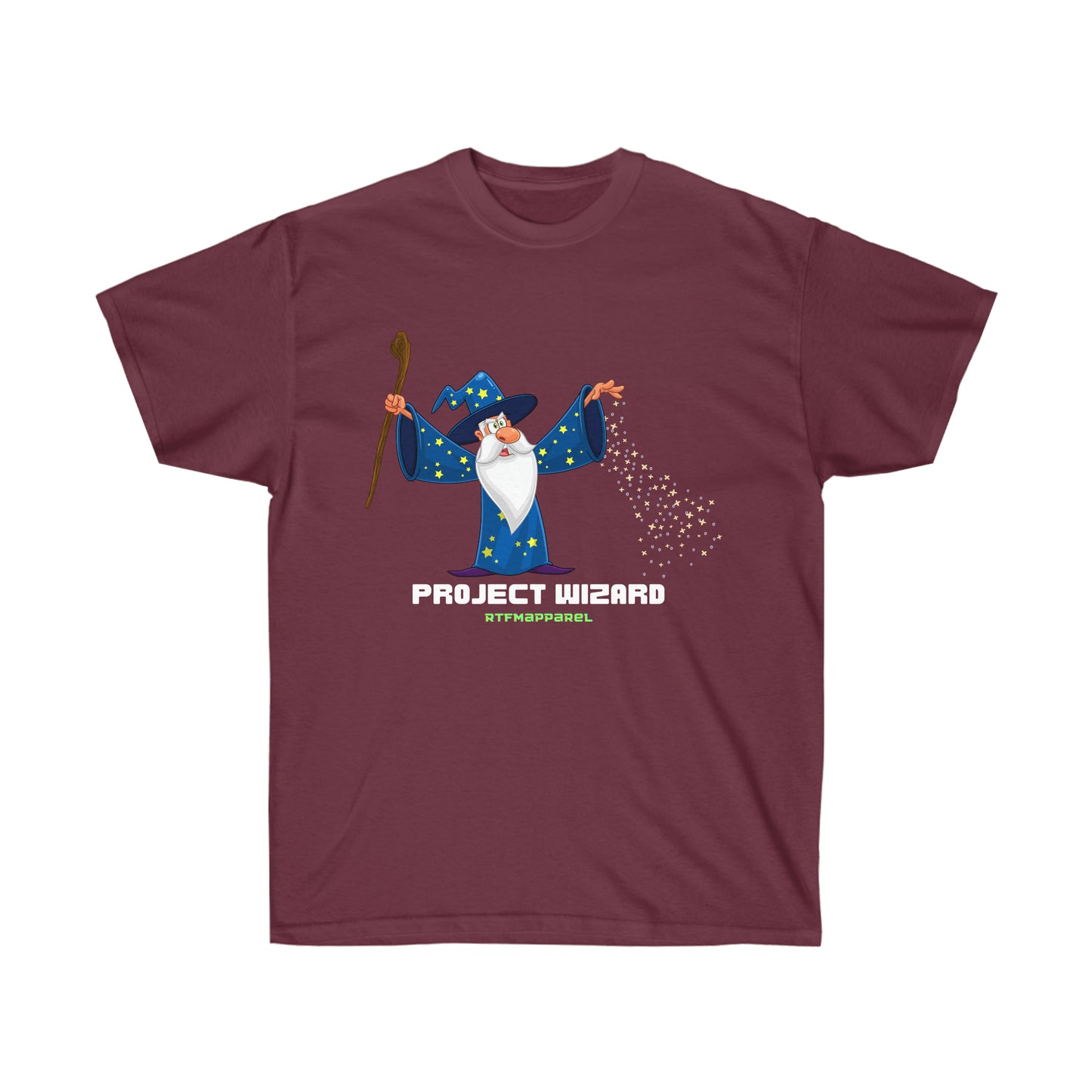 Project Wizard, Sysadmin, Project Manager, PM, Program Manager, IT Support, Sysadmin Funny Tshirt