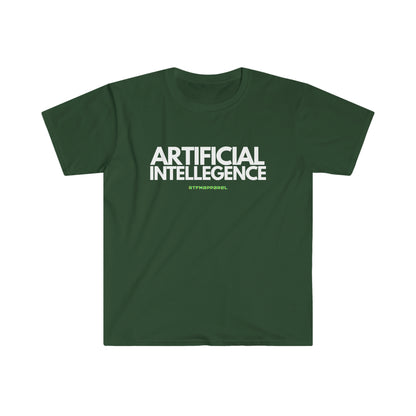 Artificial Intellegence , Funny, Sysadmin, Geek, Project Manager, Developer, Gift Unisex Softstyle T-Shirt