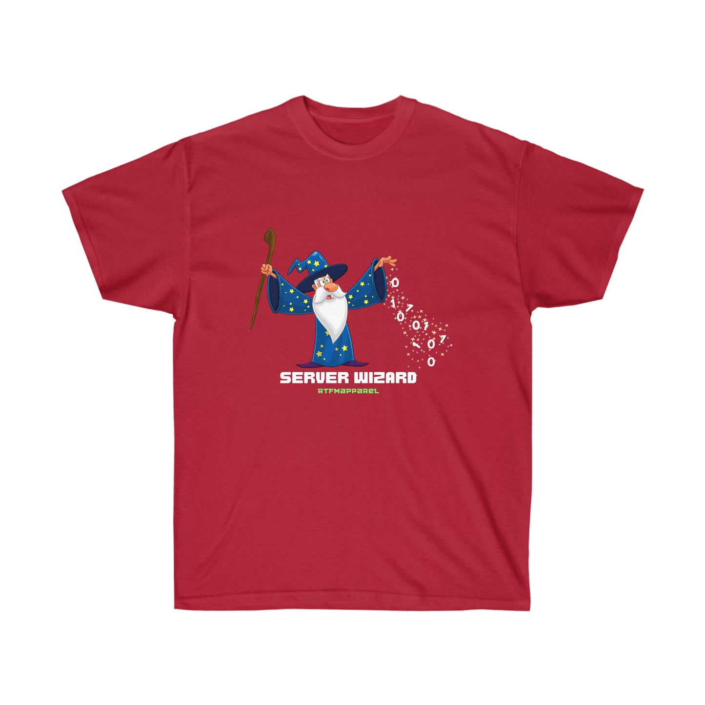Server Wizard -  Cloud, Sysadmin, Cloud Engineer, Architect, Azure, AWS, Network admin, Server Admin Funny Tshirt
