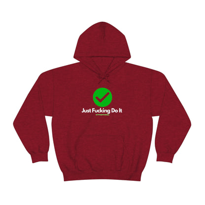JFDI, Just do it, Funny, Sysadmin, Geek, Project Manager, Explicit, Developer, Gift, Unisex Hooded Sweatshirt