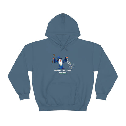 Infrastructure Wizard -  Cloud, Sysadmin, Cloud Engineer, Architect, Azure, AWS, Network admin, Server Admin  Hoodie
