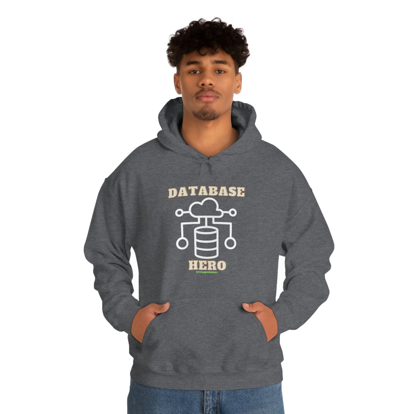 Database Hero - Funny DBA, SQL, Data Science Hoodie