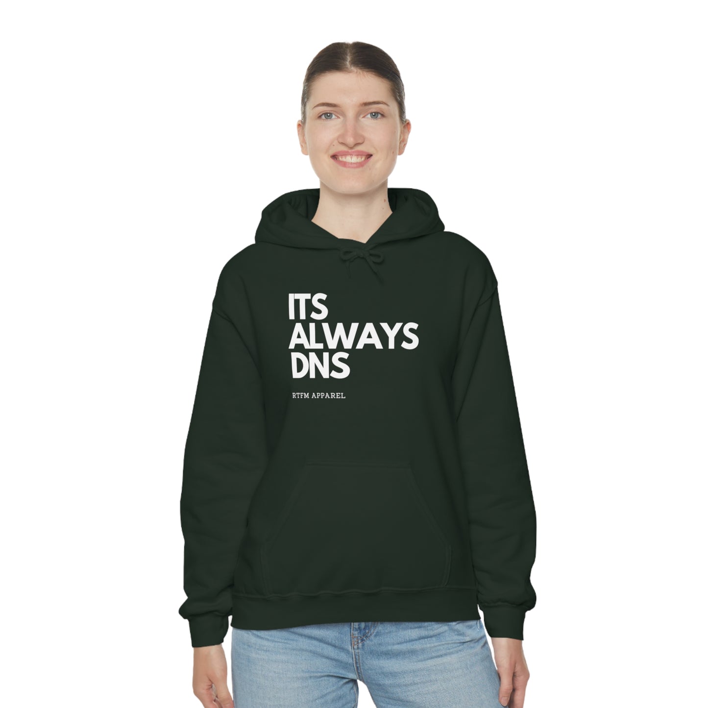 ITS ALWAYS DNS - Network Engineer, Cisco, Network, Wifi, Sysadmin, IT Support Hoodie