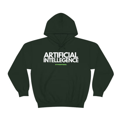 Artificial Intellegence, AI, Funny , Sysadmin, Geek, Project Manager, Developer, Gift, Unisex Hooded Sweatshirt