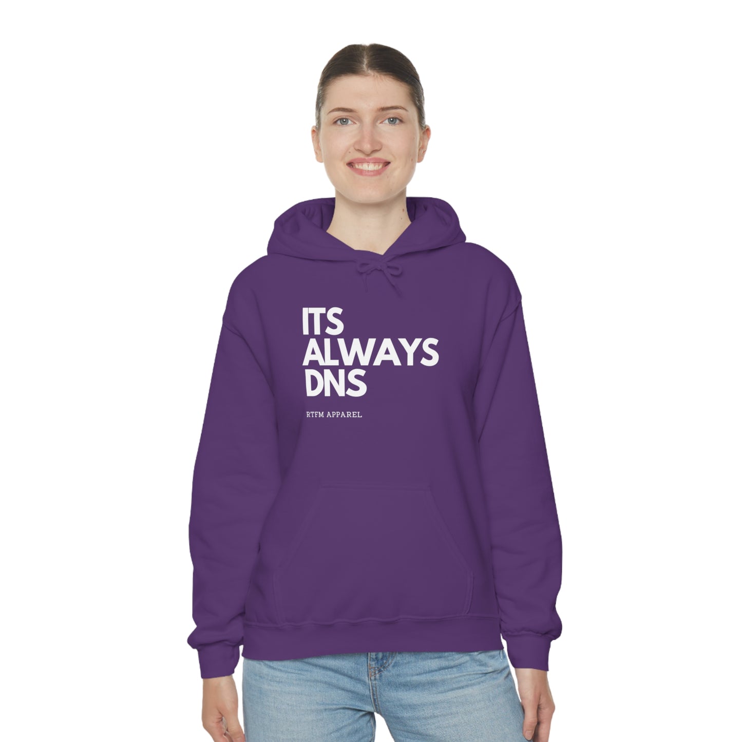 ITS ALWAYS DNS - Network Engineer, Cisco, Network, Wifi, Sysadmin, IT Support Hoodie