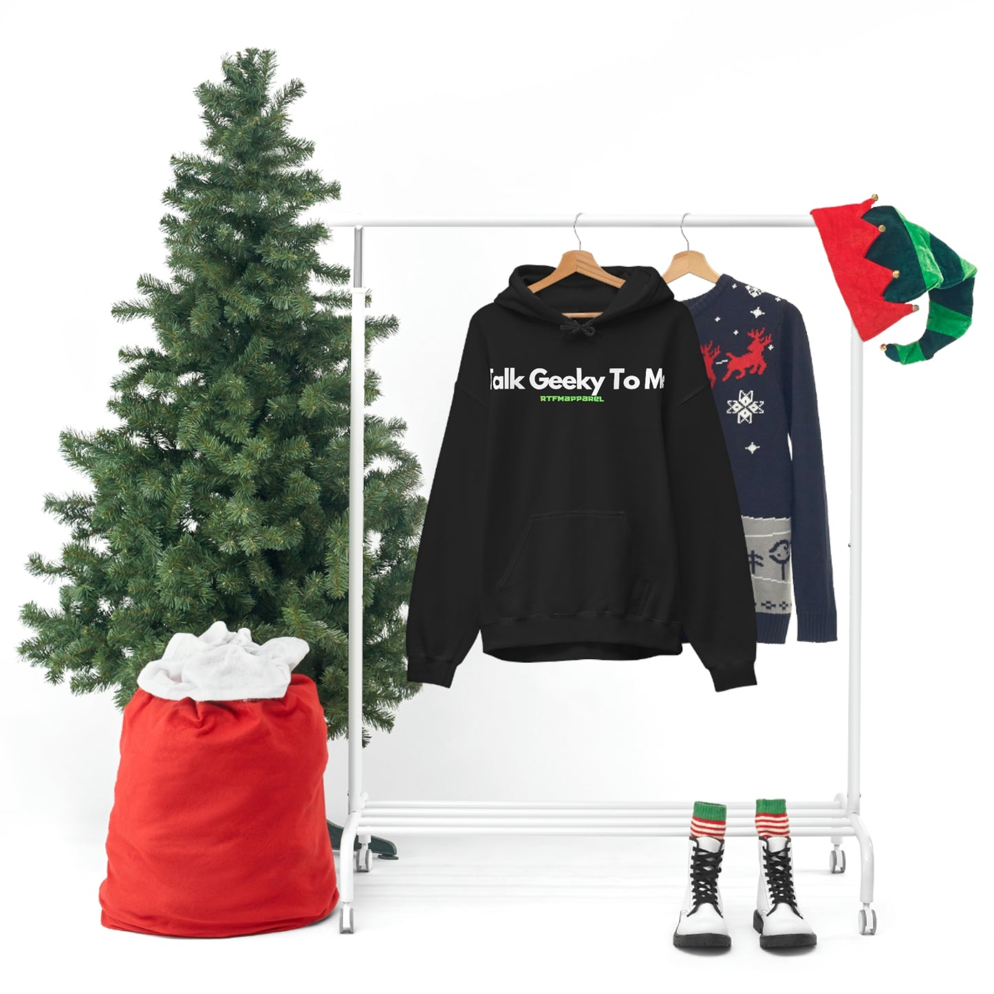 Talk Geeky to me, Funny, Sysadmin, Geek, Project Manager, Developer, Gift, Unisex Hooded Sweatshirt