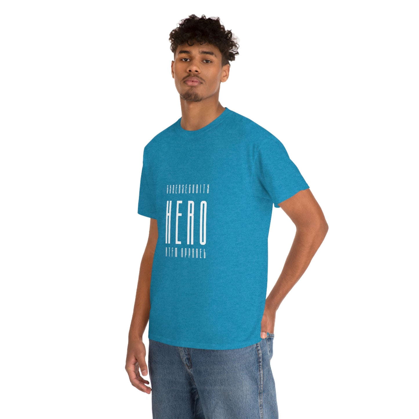 Cyber Security Hero - Unisex Heavy Cotton Tee - Funny, Humor, Perfect Gift