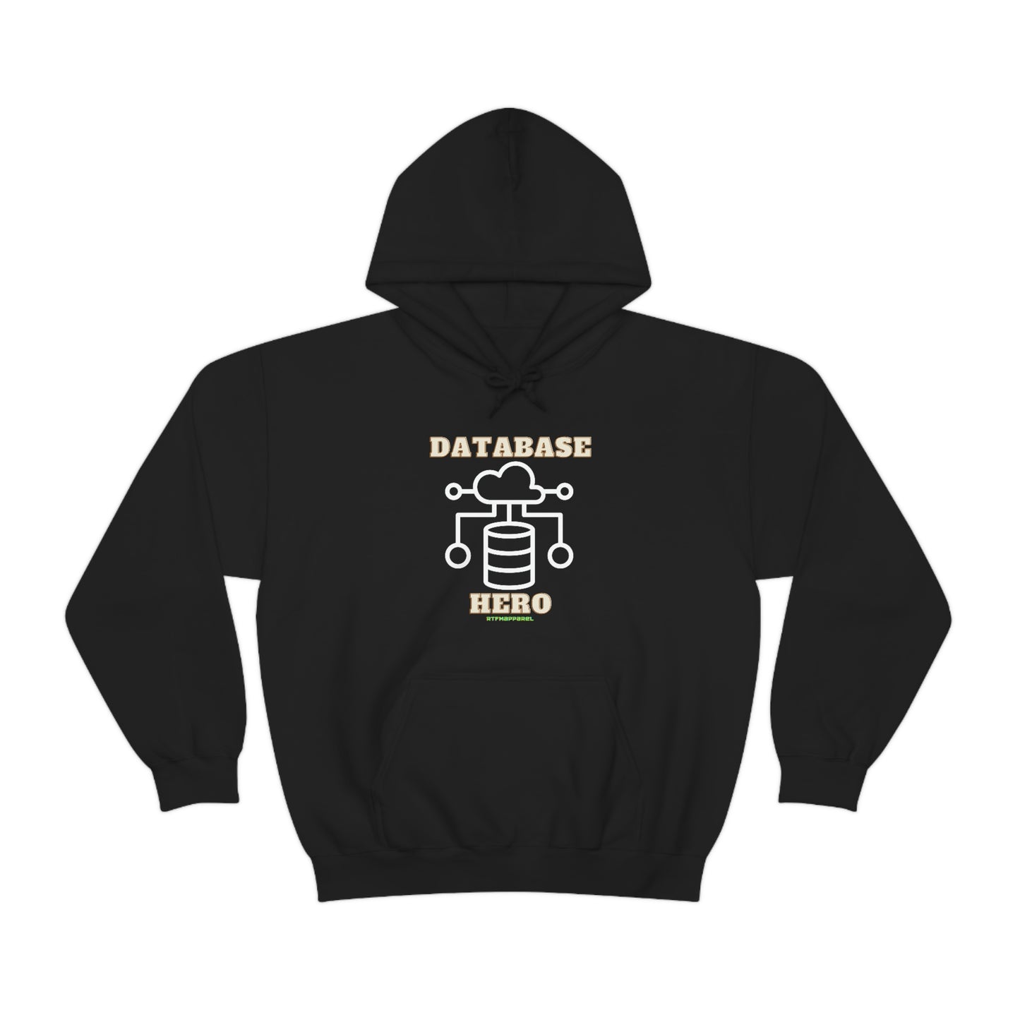 Database Hero - Funny DBA, SQL, Data Science Hoodie
