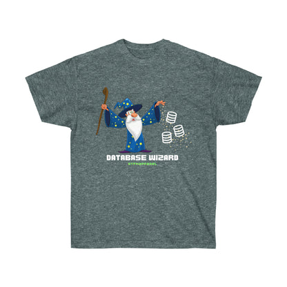 Database Wizard - SQL DBA, Data Science, Sysadmin Funny Tshirt