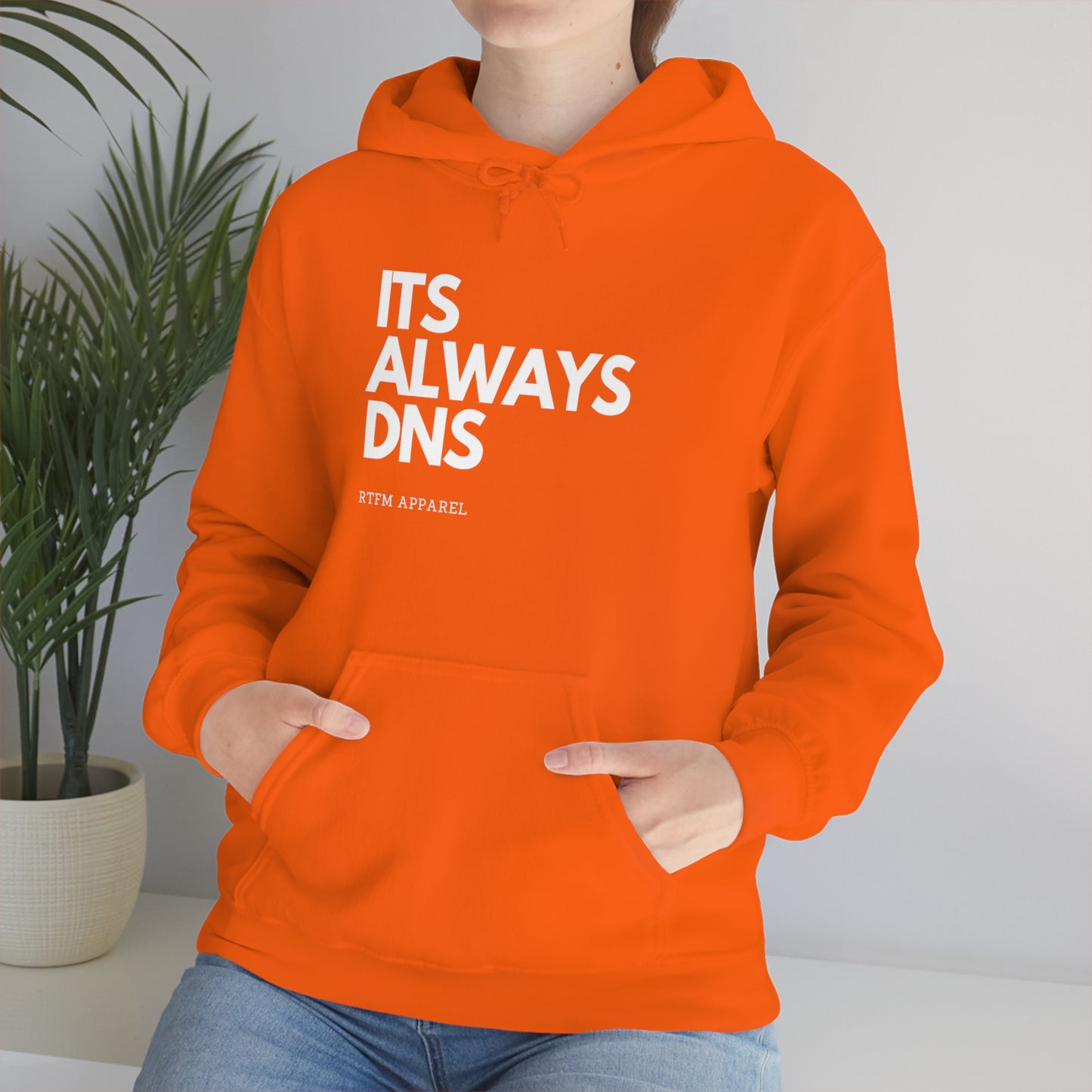 ITS ALWAYS DNS - Network Engineer, Cisco, Network, Wifi, Sysadmin, IT Support Hoodie