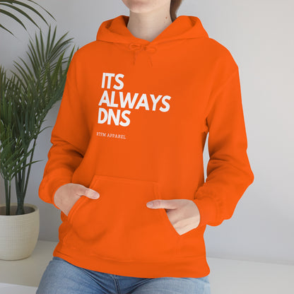 ITS ALWAYS DNS - Network Engineer, Cisco, Network, Wifi, Sysadmin, IT Support Hoodie