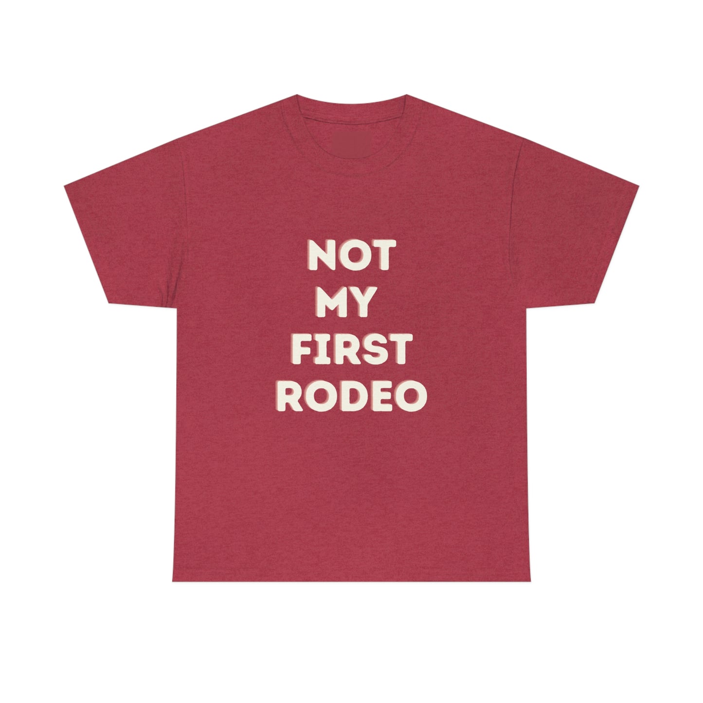 "Not My First Rodeo" Funny, Sysadmin, Geek, Gamer, Developer, Gift Cotton Tee