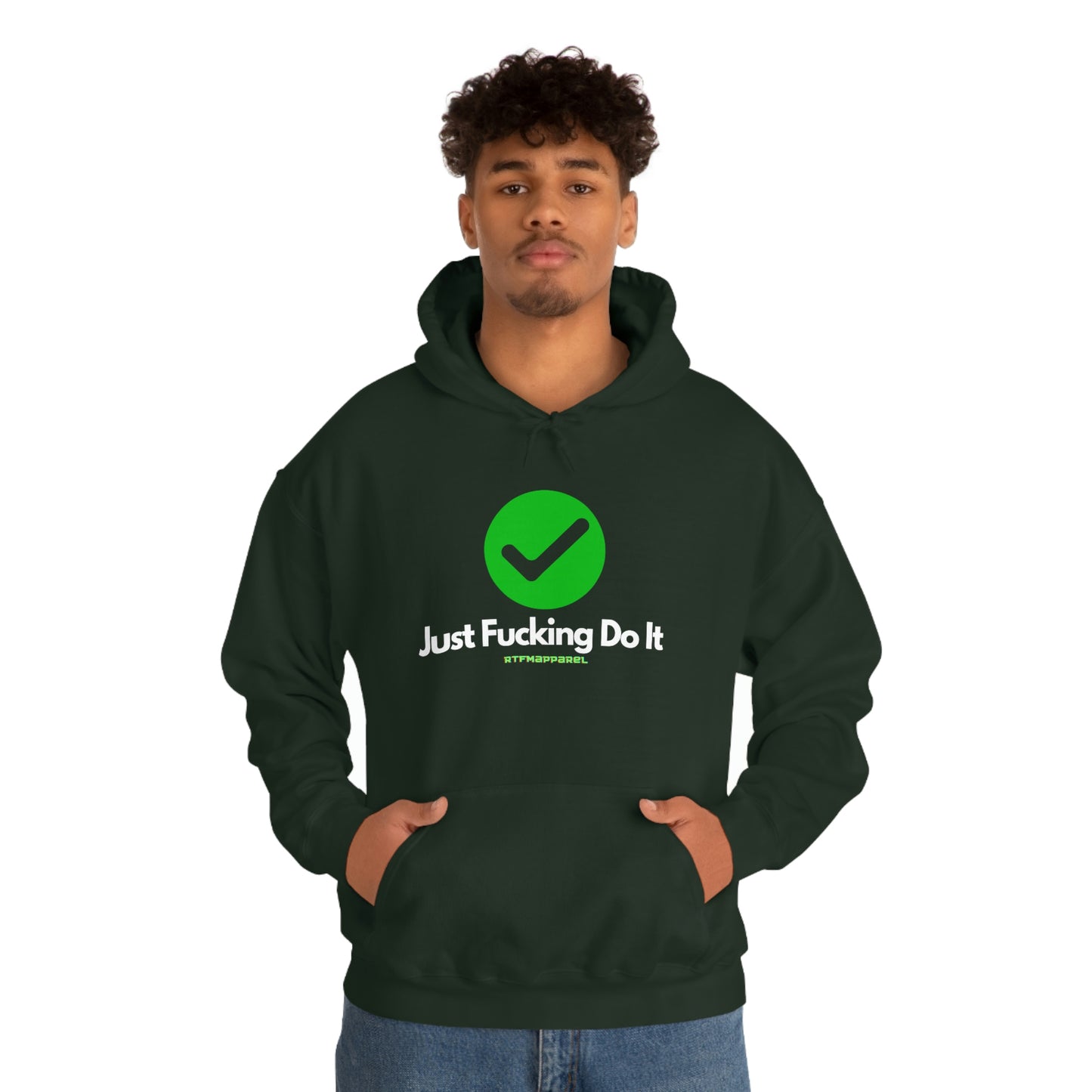 JFDI, Just do it, Funny, Sysadmin, Geek, Project Manager, Explicit, Developer, Gift, Unisex Hooded Sweatshirt