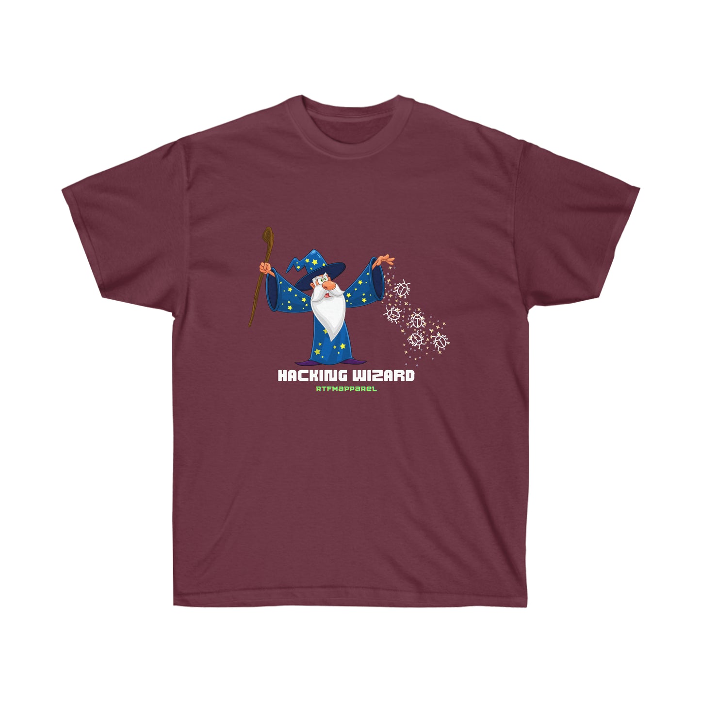 Hacking Wizard, Sysadmin, Cloud Engineer, Hacker,  Red Team, PenTest Funny Tshirt