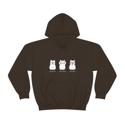 See No Issues, Fix No Issues -  Helpdesk, Sysadmin, Cloud Engineer, Architect, Azure, AWS, Network admin, Server Admin  Hoodie