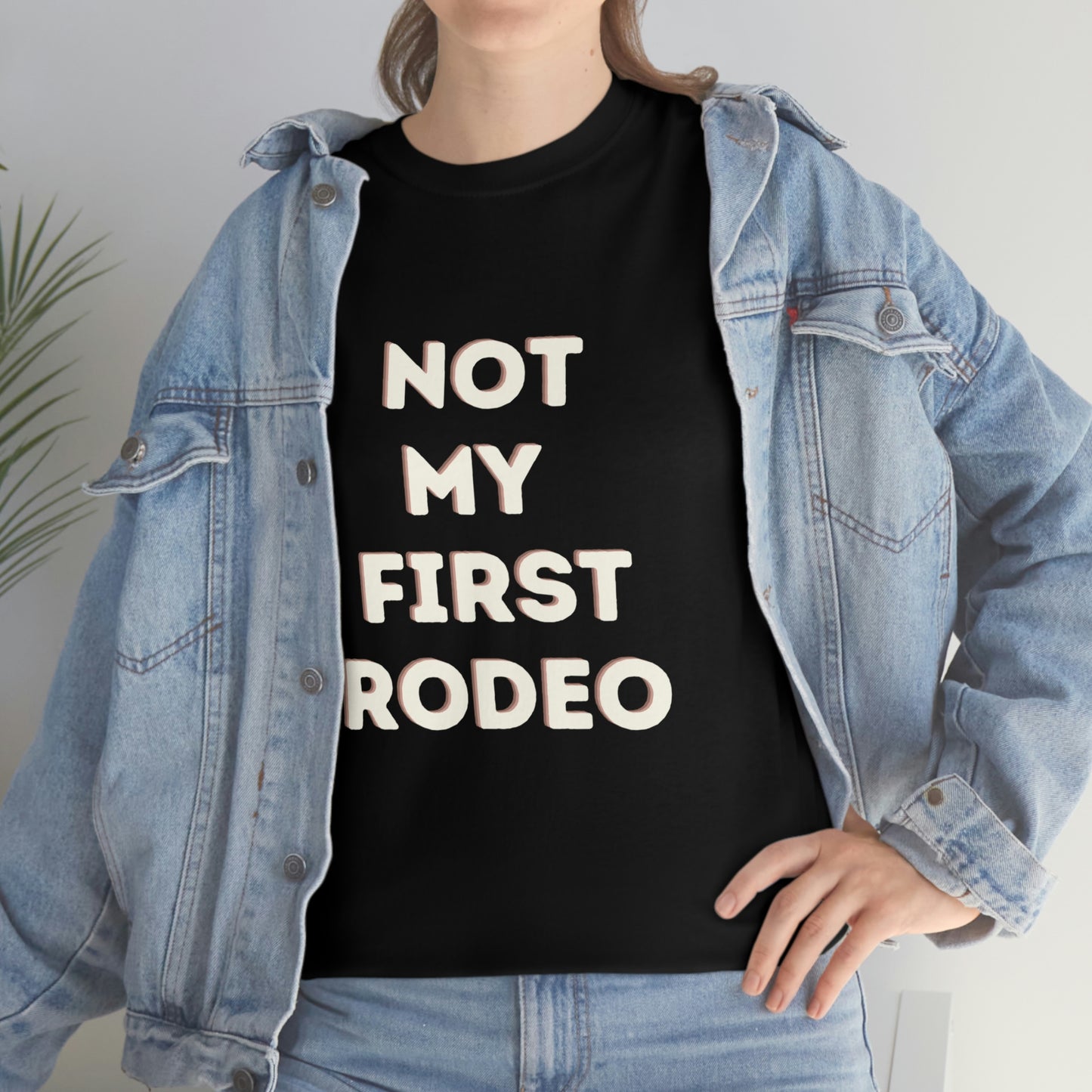 "Not My First Rodeo" Funny, Sysadmin, Geek, Gamer, Developer, Gift Cotton Tee