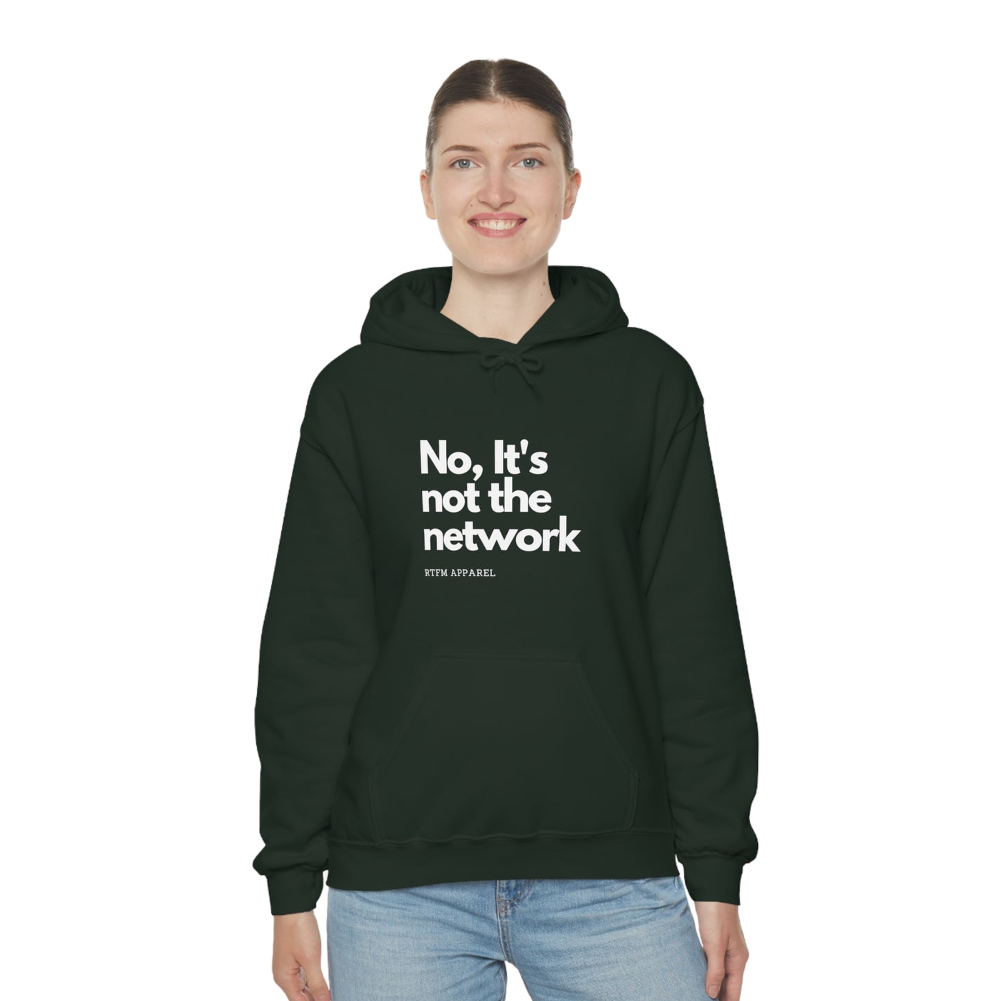 NO, It's not the network - Network Engineer, Cisco, Network, Wifi, Sysadmin, IT Support Hoodie