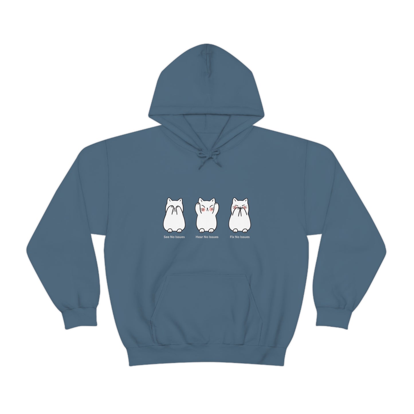 See No Issues, Fix No Issues -  Helpdesk, Sysadmin, Cloud Engineer, Architect, Azure, AWS, Network admin, Server Admin  Hoodie