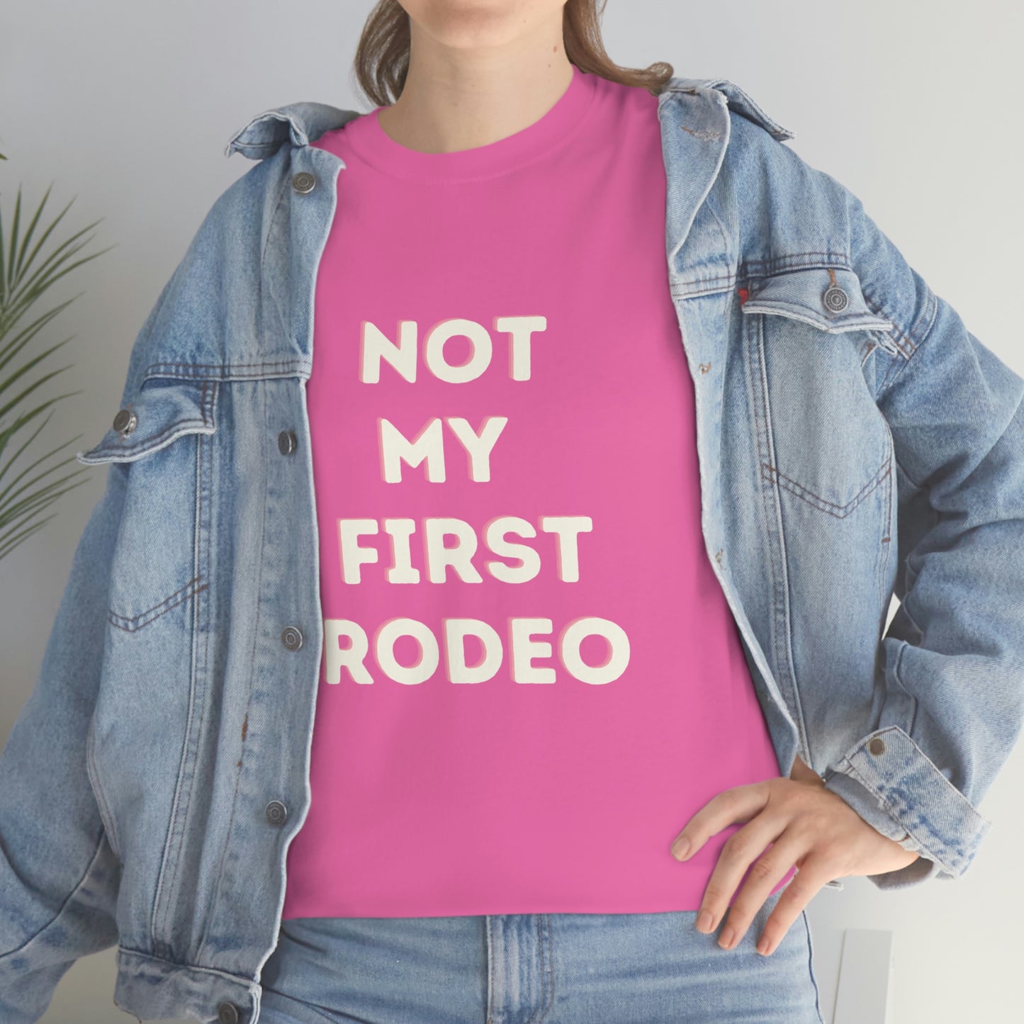 "Not My First Rodeo" Funny, Sysadmin, Geek, Gamer, Developer, Gift Cotton Tee