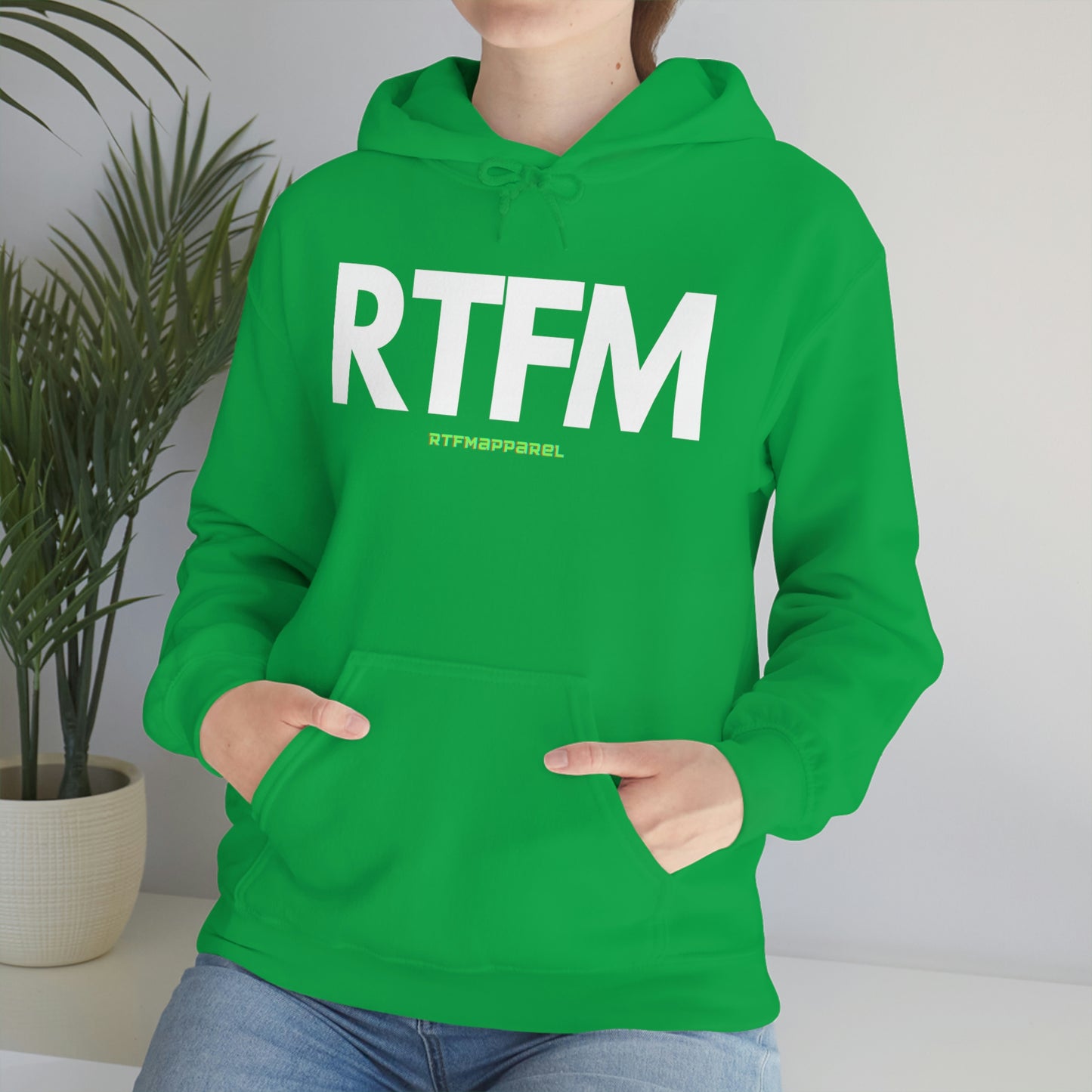 RTFM, Read the Manual, unny, Sysadmin, Geek, Project Manager, Developer, Gift, Unisex Hooded Sweatshirt