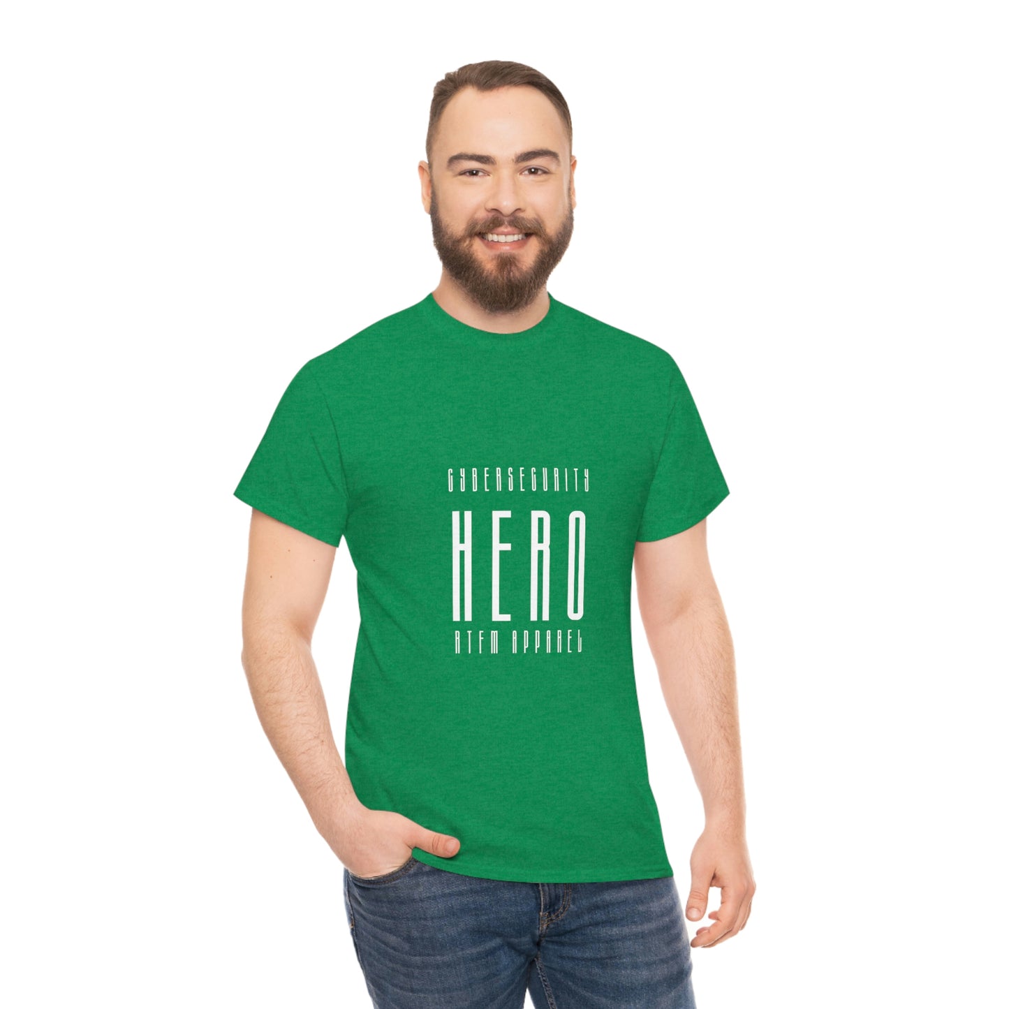 Cyber Security Hero - Unisex Heavy Cotton Tee - Funny, Humor, Perfect Gift