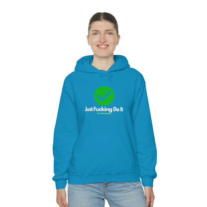 JFDI, Just do it, Funny, Sysadmin, Geek, Project Manager, Explicit, Developer, Gift, Unisex Hooded Sweatshirt