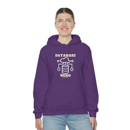 Database Hero - Funny DBA, SQL, Data Science Hoodie