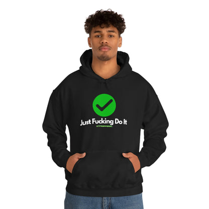 JFDI, Just do it, Funny, Sysadmin, Geek, Project Manager, Explicit, Developer, Gift, Unisex Hooded Sweatshirt
