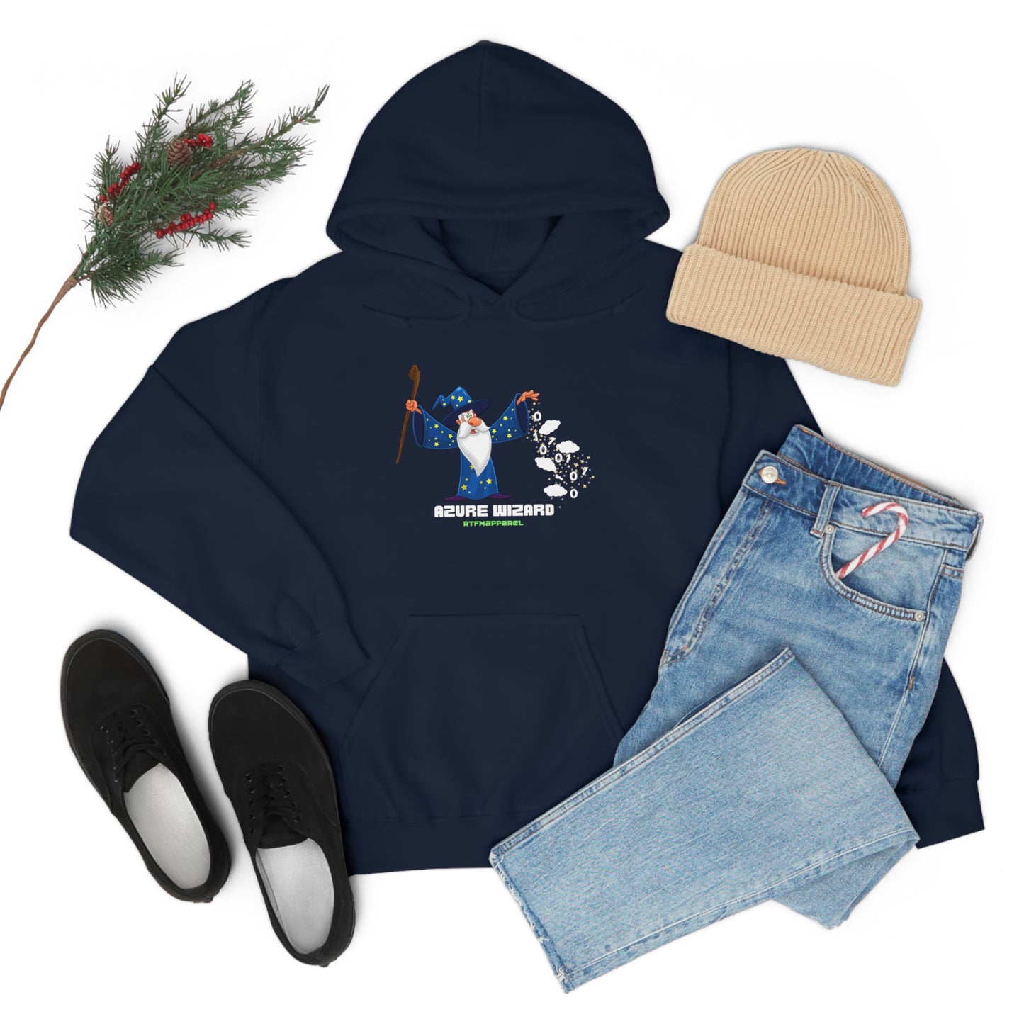 Azure Wizard -  Cloud, Sysadmin, Cloud Engineer, Architect, Azure, AWS Hoodie