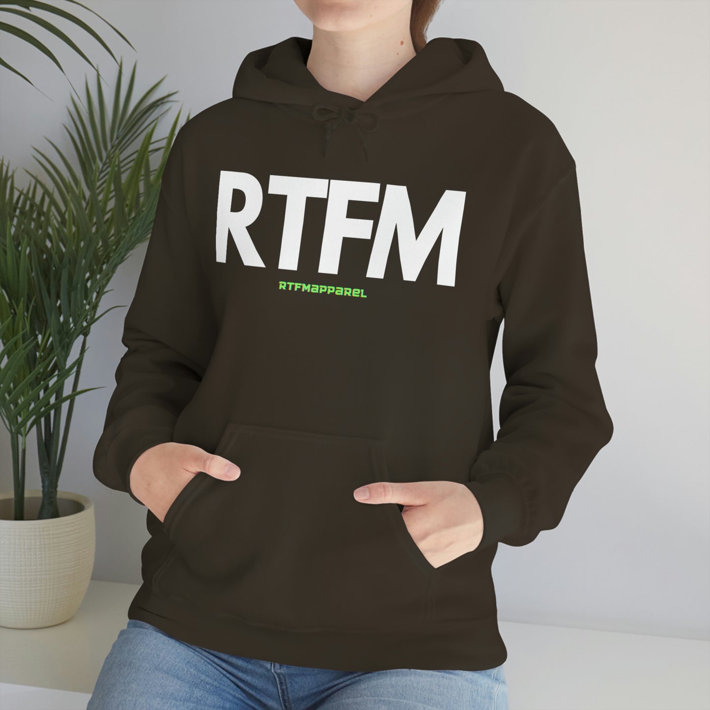 RTFM, Read the Manual, unny, Sysadmin, Geek, Project Manager, Developer, Gift, Unisex Hooded Sweatshirt