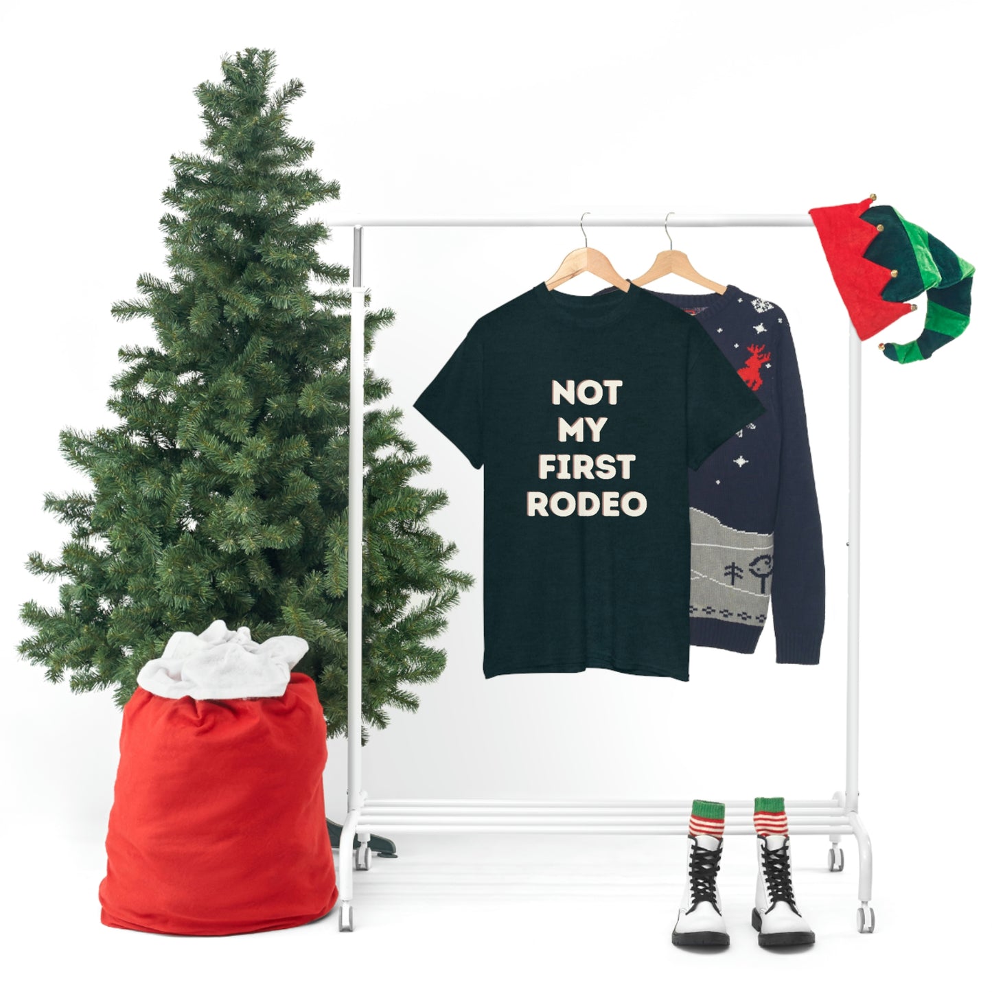 "Not My First Rodeo" Funny, Sysadmin, Geek, Gamer, Developer, Gift Cotton Tee