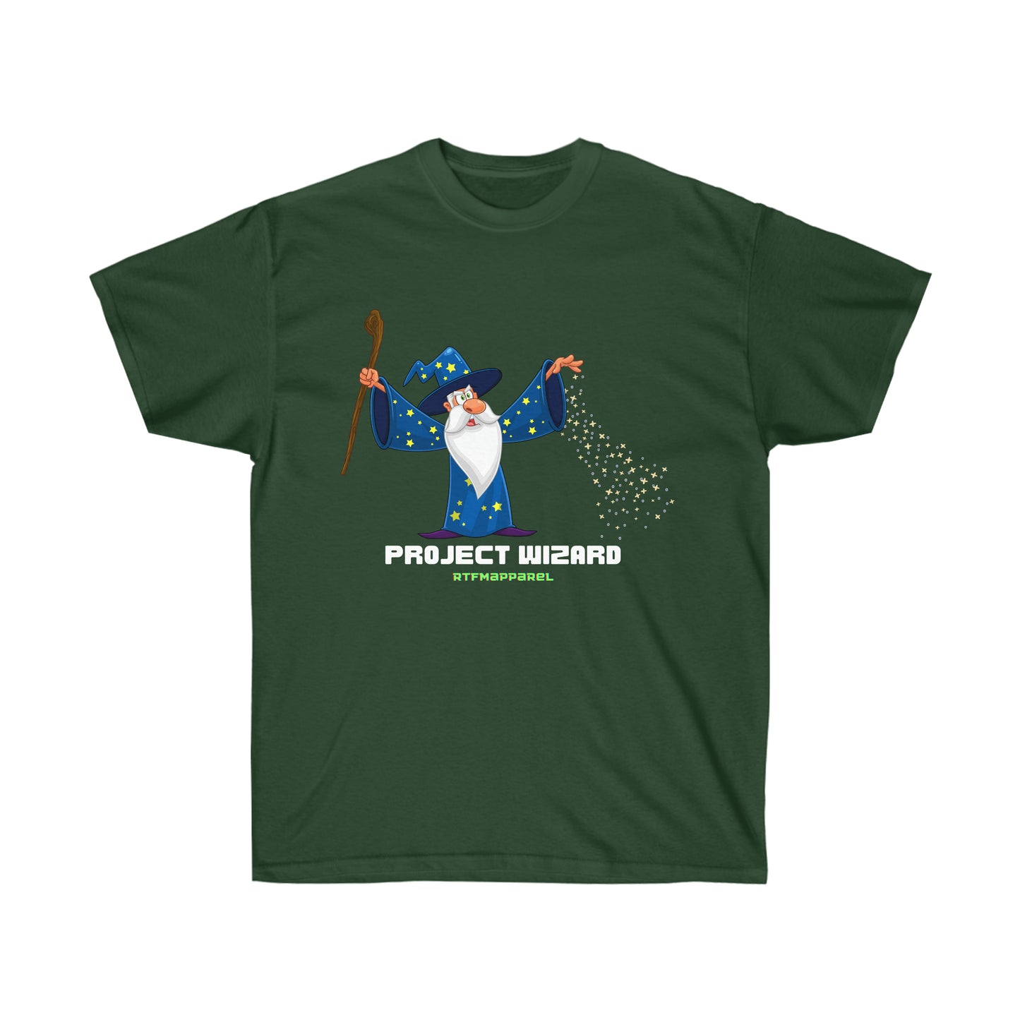 Project Wizard, Sysadmin, Project Manager, PM, Program Manager, IT Support, Sysadmin Funny Tshirt