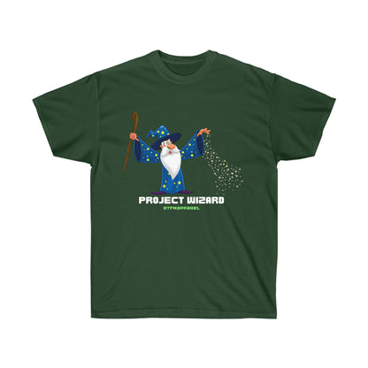Project Wizard, Sysadmin, Project Manager, PM, Program Manager, IT Support, Sysadmin Funny Tshirt