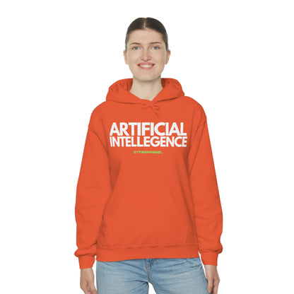 Artificial Intellegence, AI, Funny , Sysadmin, Geek, Project Manager, Developer, Gift, Unisex Hooded Sweatshirt