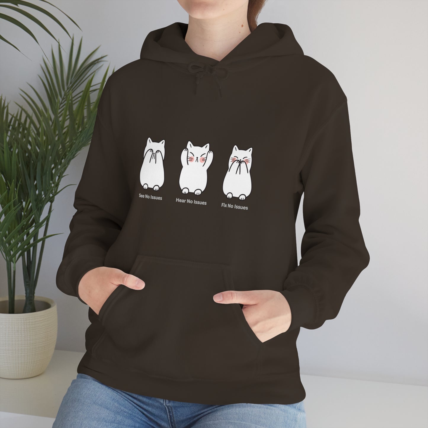 See No Issues, Fix No Issues -  Helpdesk, Sysadmin, Cloud Engineer, Architect, Azure, AWS, Network admin, Server Admin  Hoodie