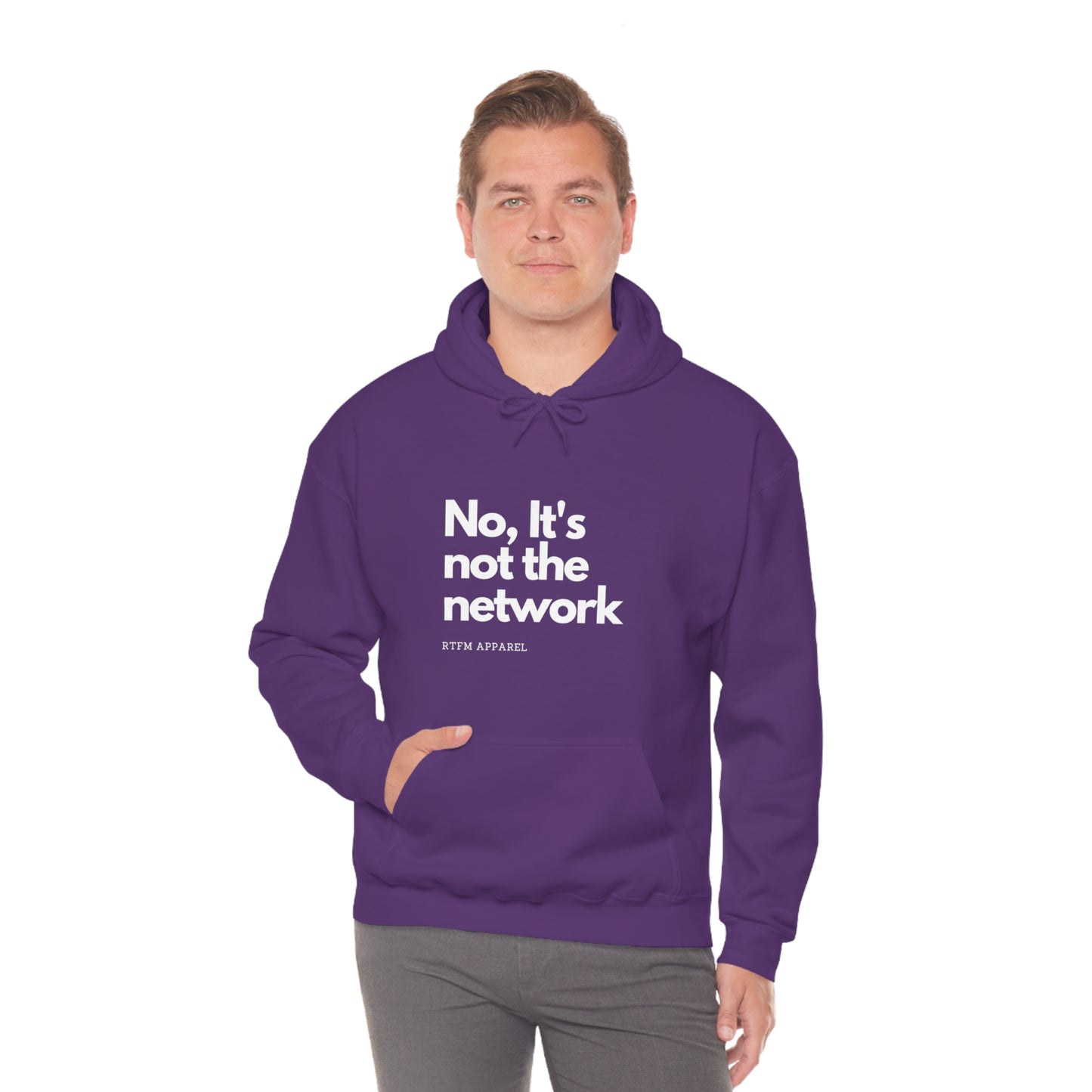 NO, It's not the network - Network Engineer, Cisco, Network, Wifi, Sysadmin, IT Support Hoodie