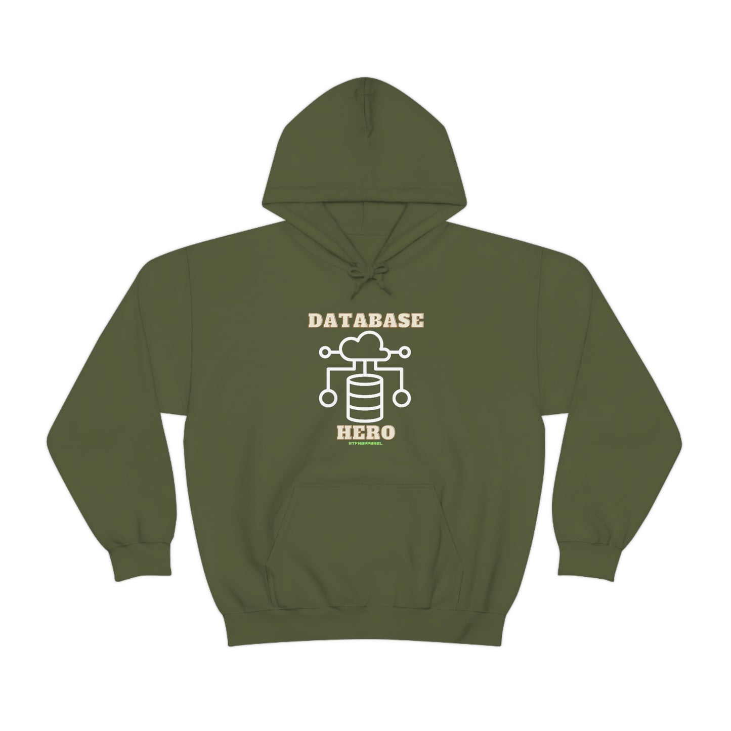 Database Hero - Funny DBA, SQL, Data Science Hoodie