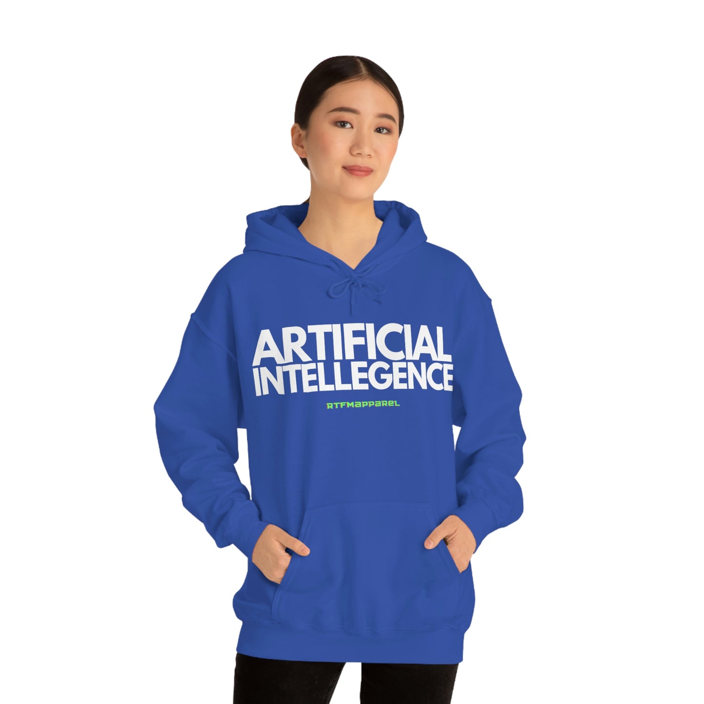 Artificial Intellegence, AI, Funny , Sysadmin, Geek, Project Manager, Developer, Gift, Unisex Hooded Sweatshirt
