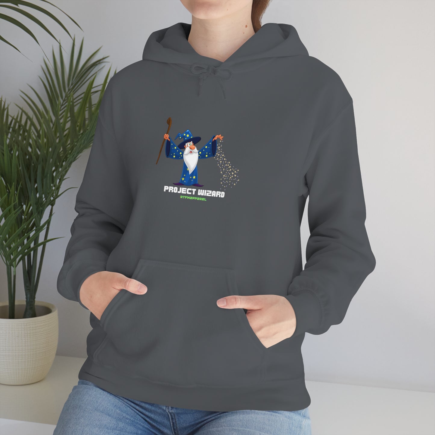 Project Wizard, Sysadmin, Project Manager, PM, Program Manager, IT Support, Sysadmin Hoodie