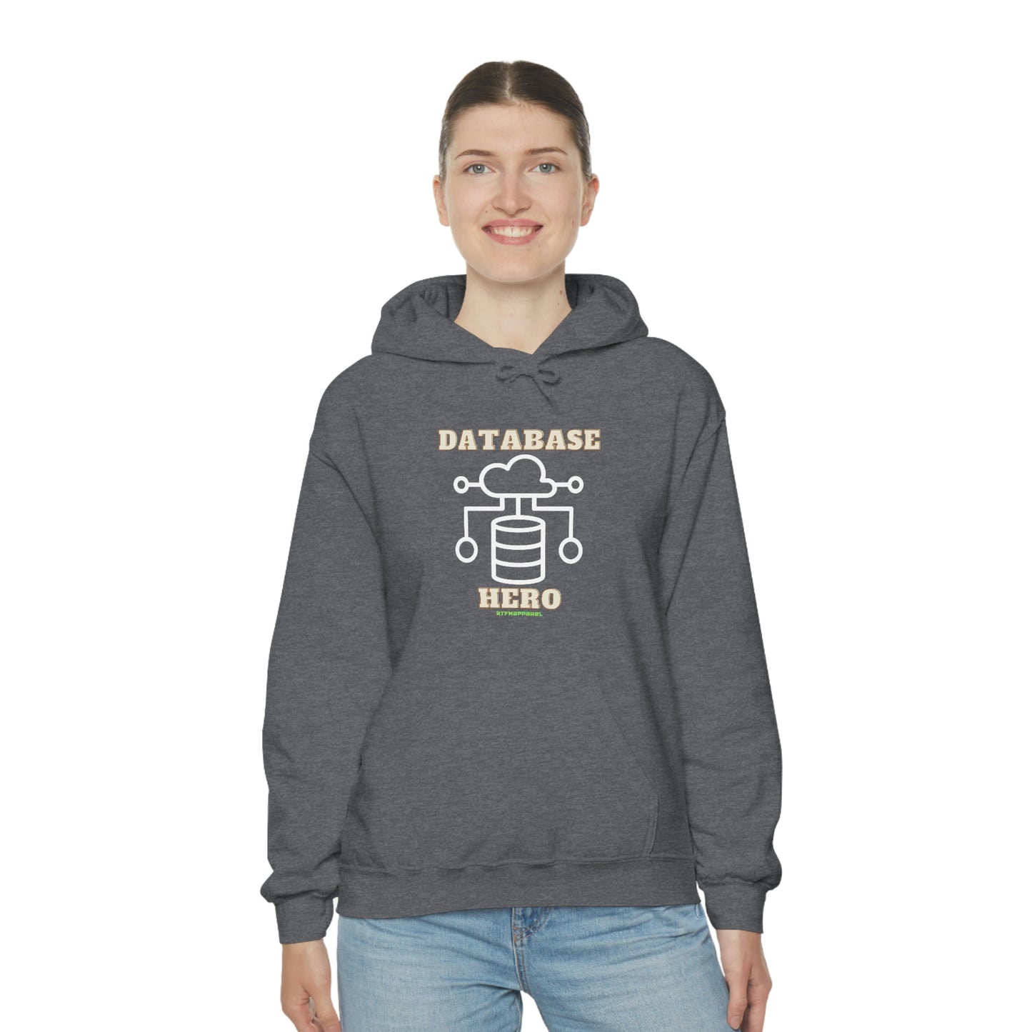 Database Hero - Funny DBA, SQL, Data Science Hoodie
