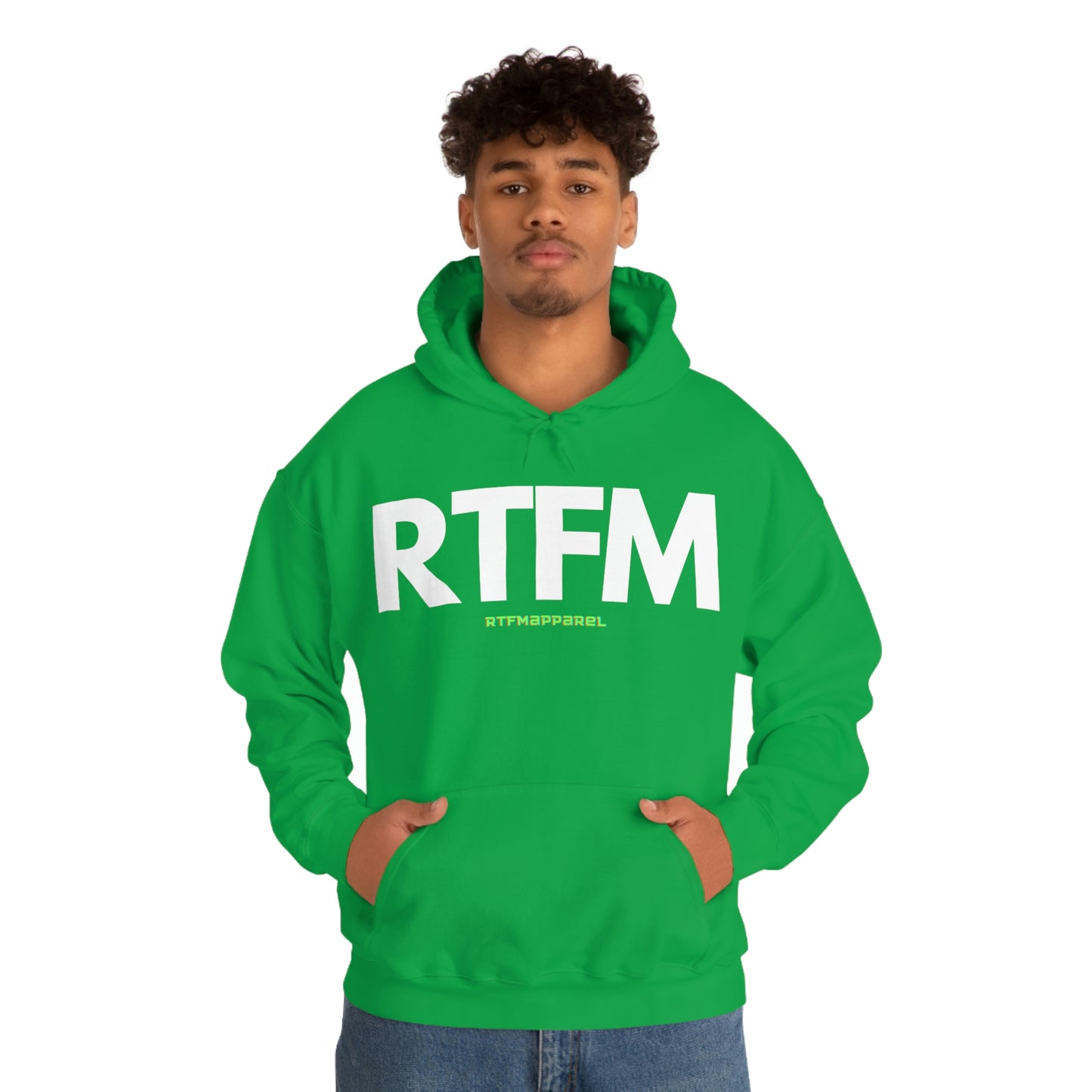 RTFM, Read the Manual, unny, Sysadmin, Geek, Project Manager, Developer, Gift, Unisex Hooded Sweatshirt