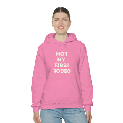 "Not My First Rodeo" Funny, Sysadmin, Geek, Gamer, Developer, Gift Hooded Sweatshirt