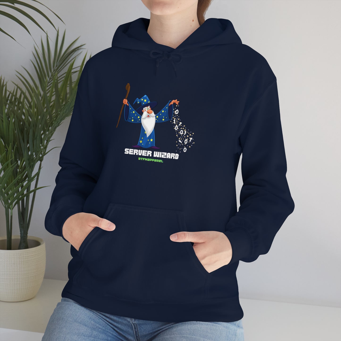 Server Wizard -  Cloud, Sysadmin, Cloud Engineer, Architect, Azure, AWS, Network admin, Server Admin  Hoodie