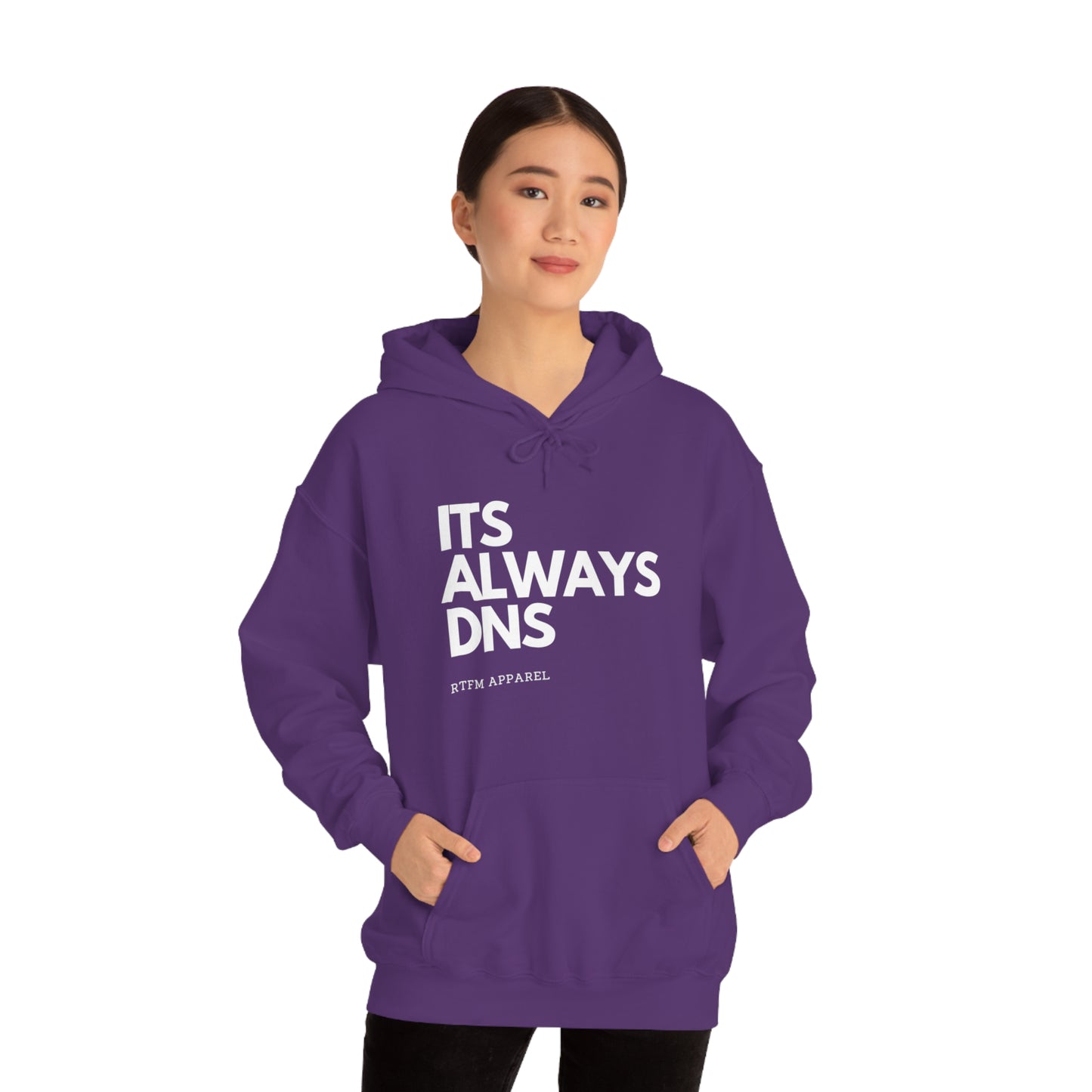 ITS ALWAYS DNS - Network Engineer, Cisco, Network, Wifi, Sysadmin, IT Support Hoodie