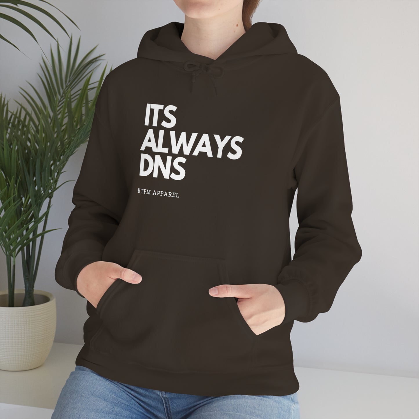 ITS ALWAYS DNS - Network Engineer, Cisco, Network, Wifi, Sysadmin, IT Support Hoodie